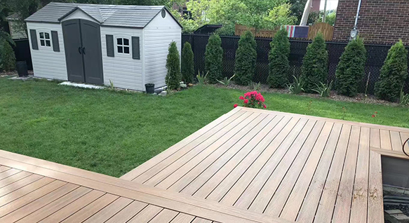 Capped Composite Decking